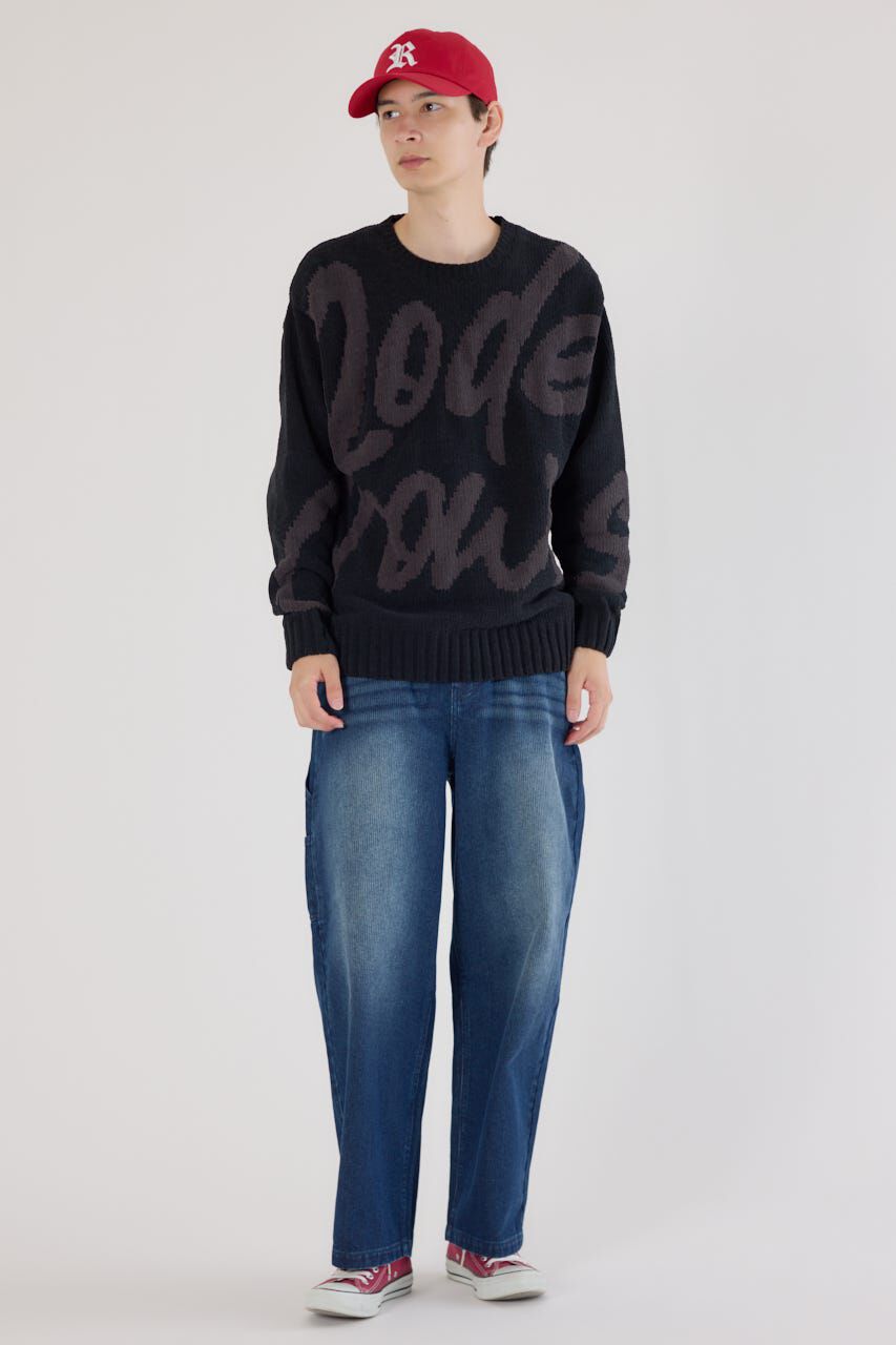 RODEO CROWNS「ロゴモールニットトップス」|ニット・セーター|