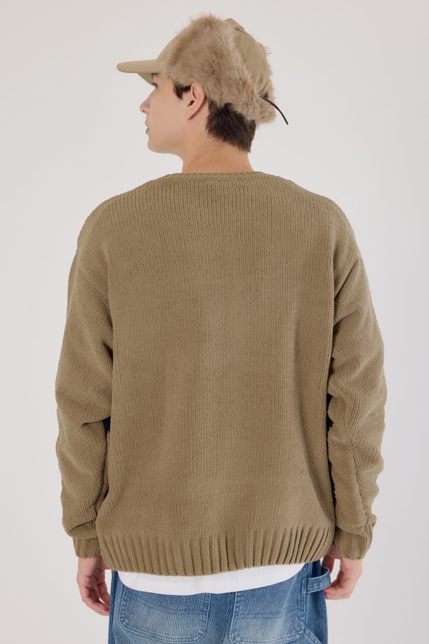 RODEO CROWNS「ロゴモールニットトップス」|ニット・セーター|