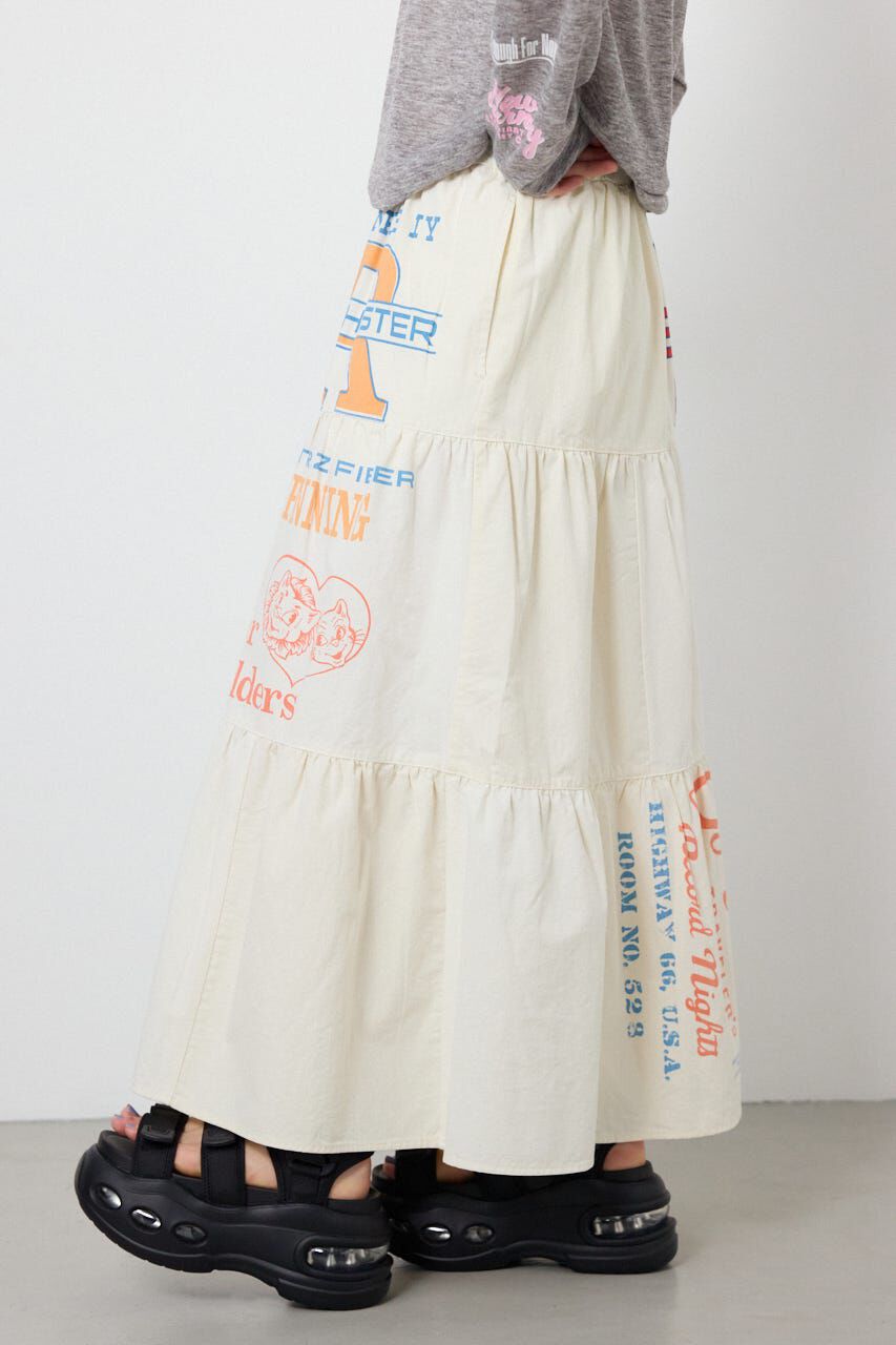 RODEO CROWNS「カスタムティアードスカート」|スカート|