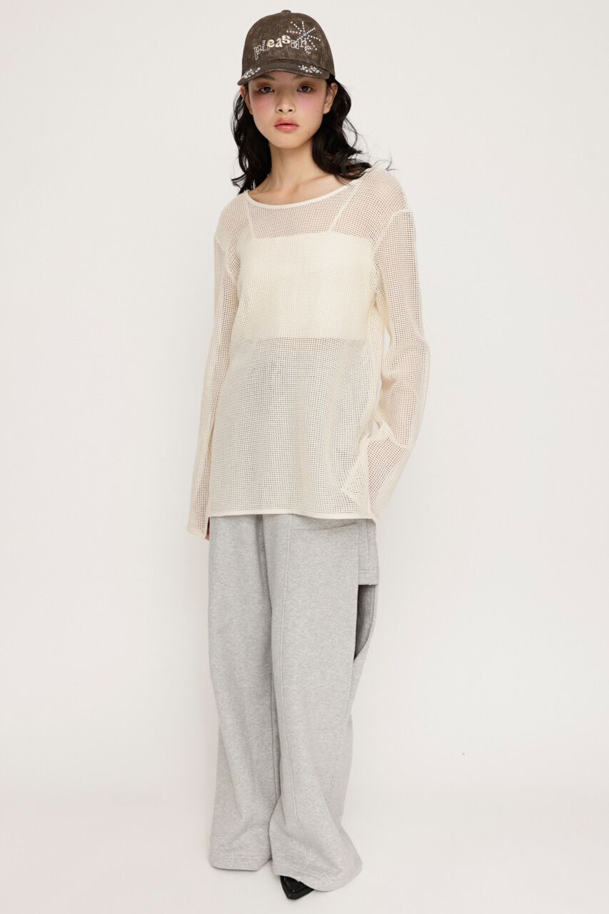 SLY「COTTON MESH 2WAY トップス」|シャツ・ブラウス|