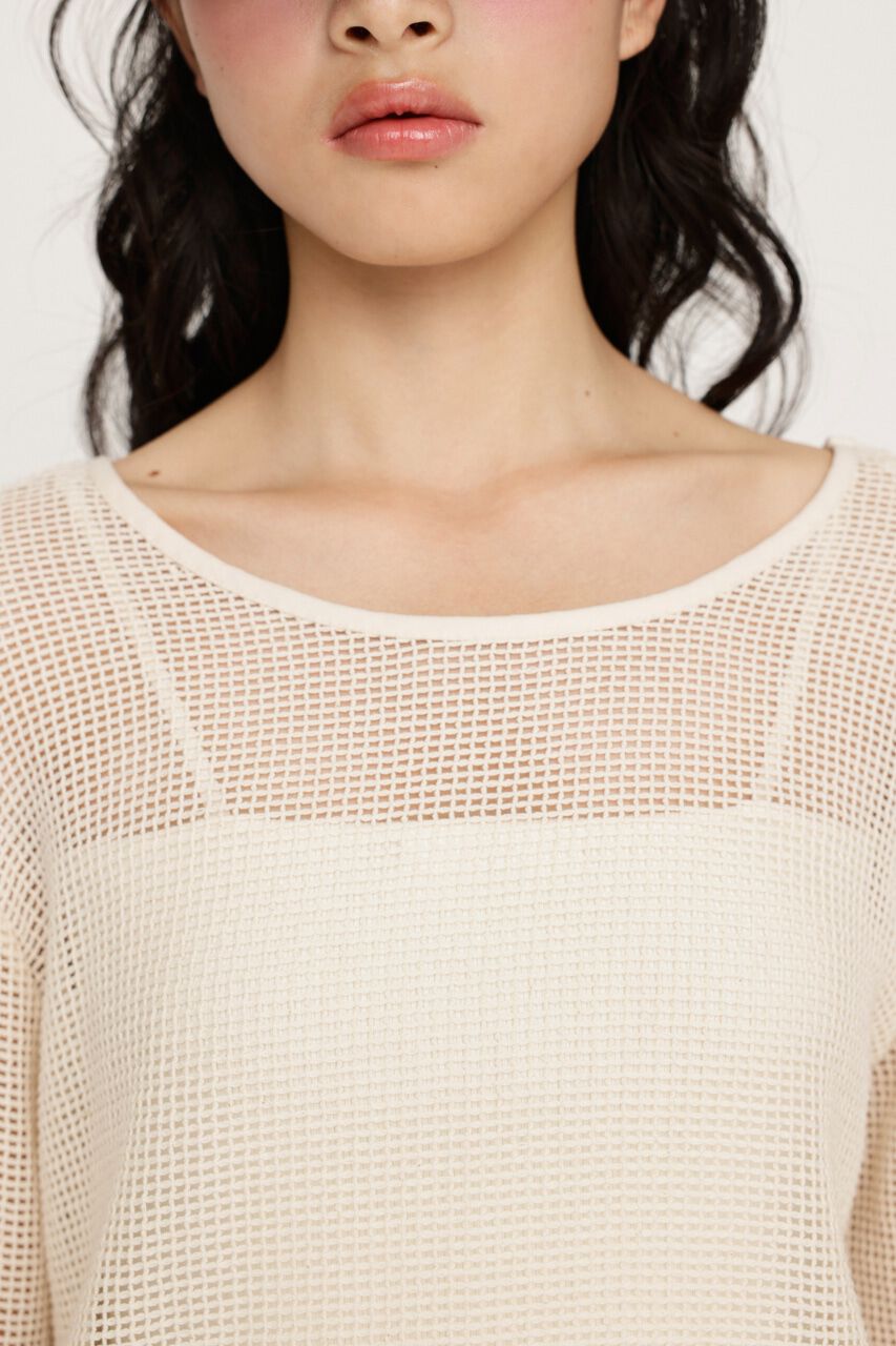 SLY「COTTON MESH 2WAY トップス」|シャツ・ブラウス|