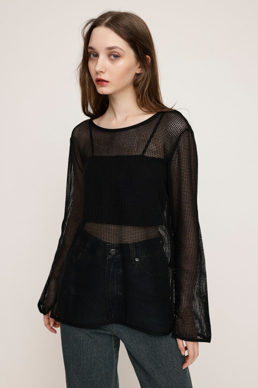SLY「COTTON MESH 2WAY トップス」|シャツ・ブラウス|