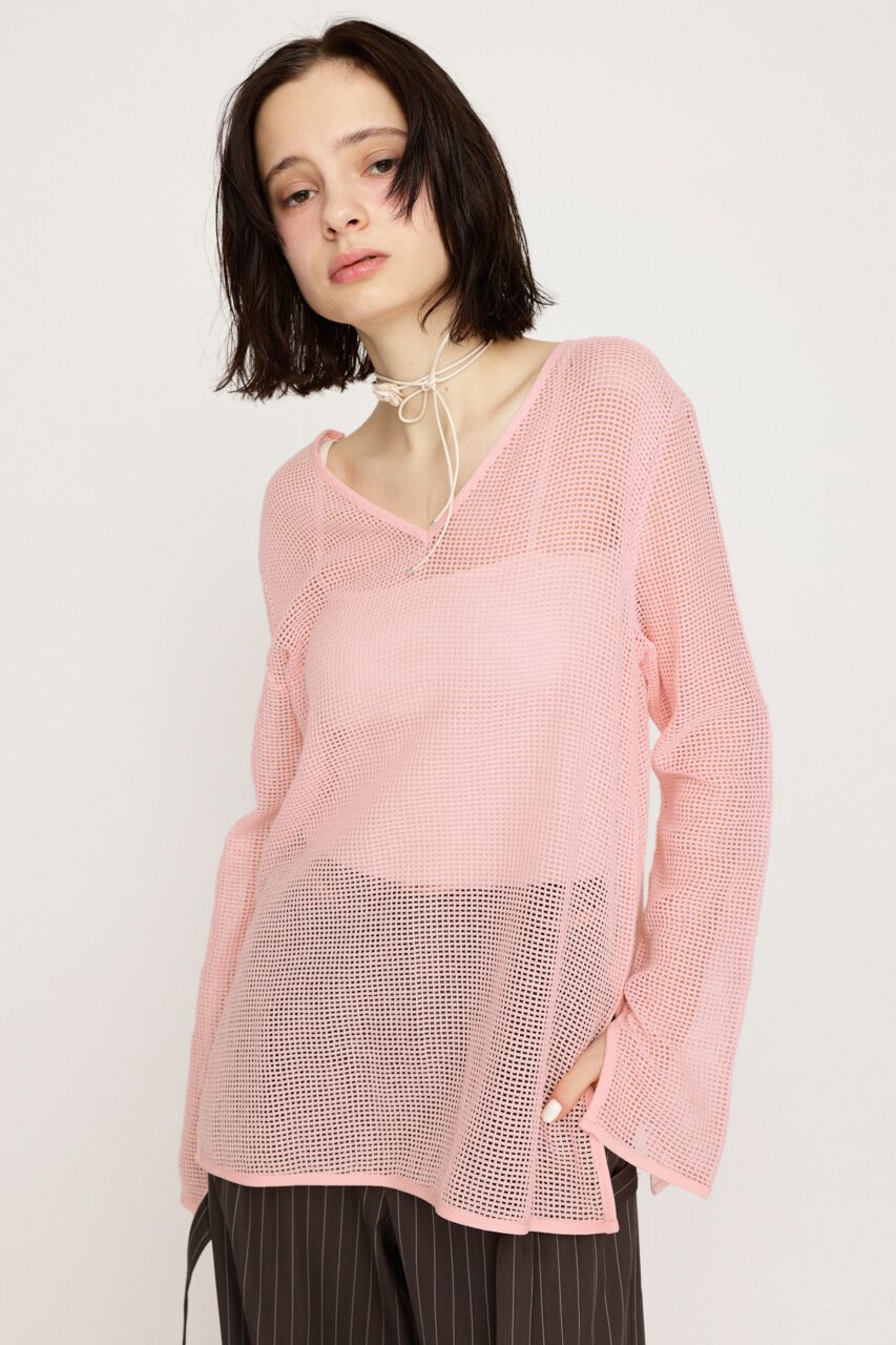 SLY「COTTON MESH 2WAY トップス」|シャツ・ブラウス|