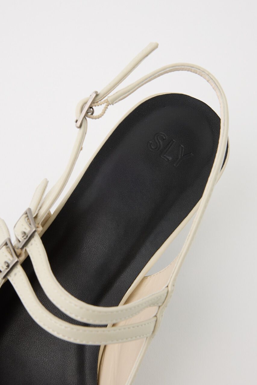 SLY「BELTED SLING パンプス」|サンダル|