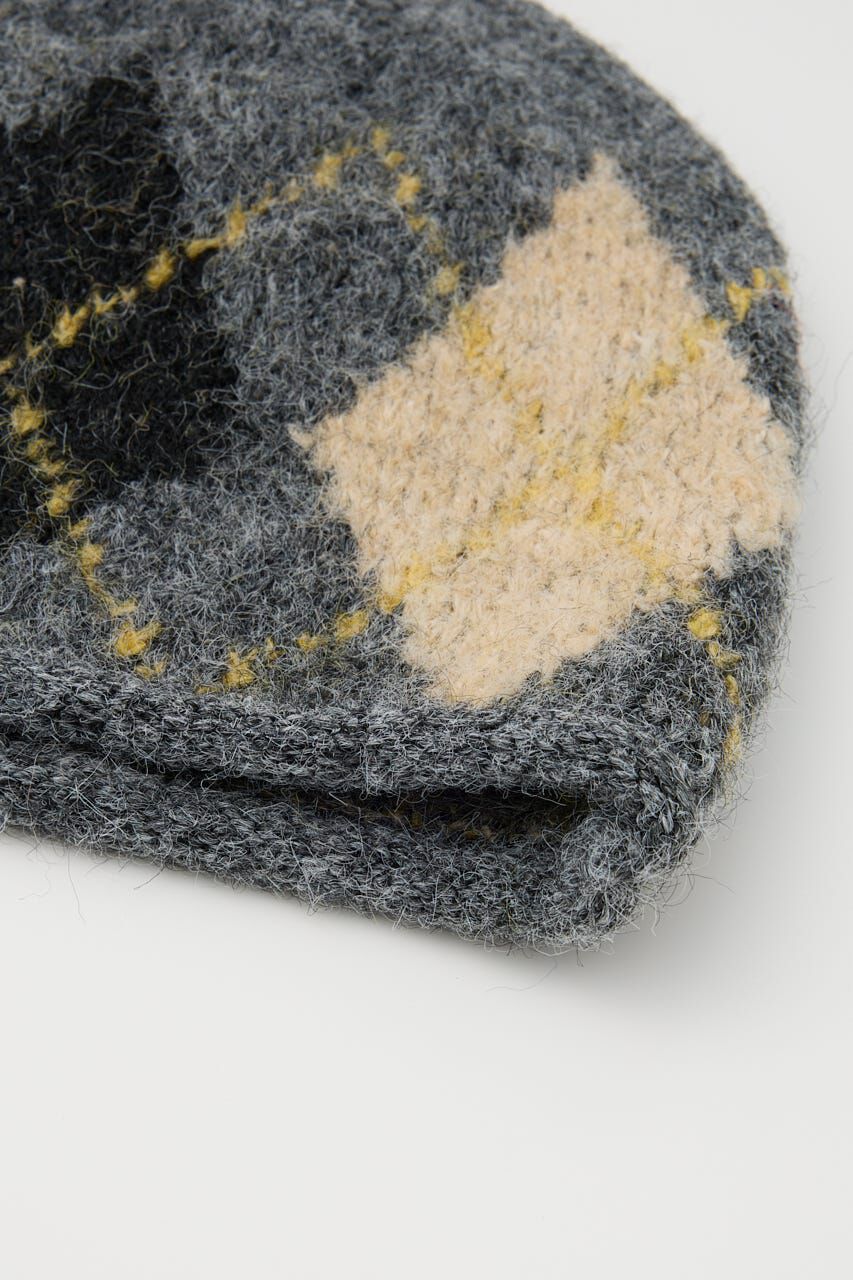 SLY「ARGYLE JQ KNIT BEANIE」|その他|
