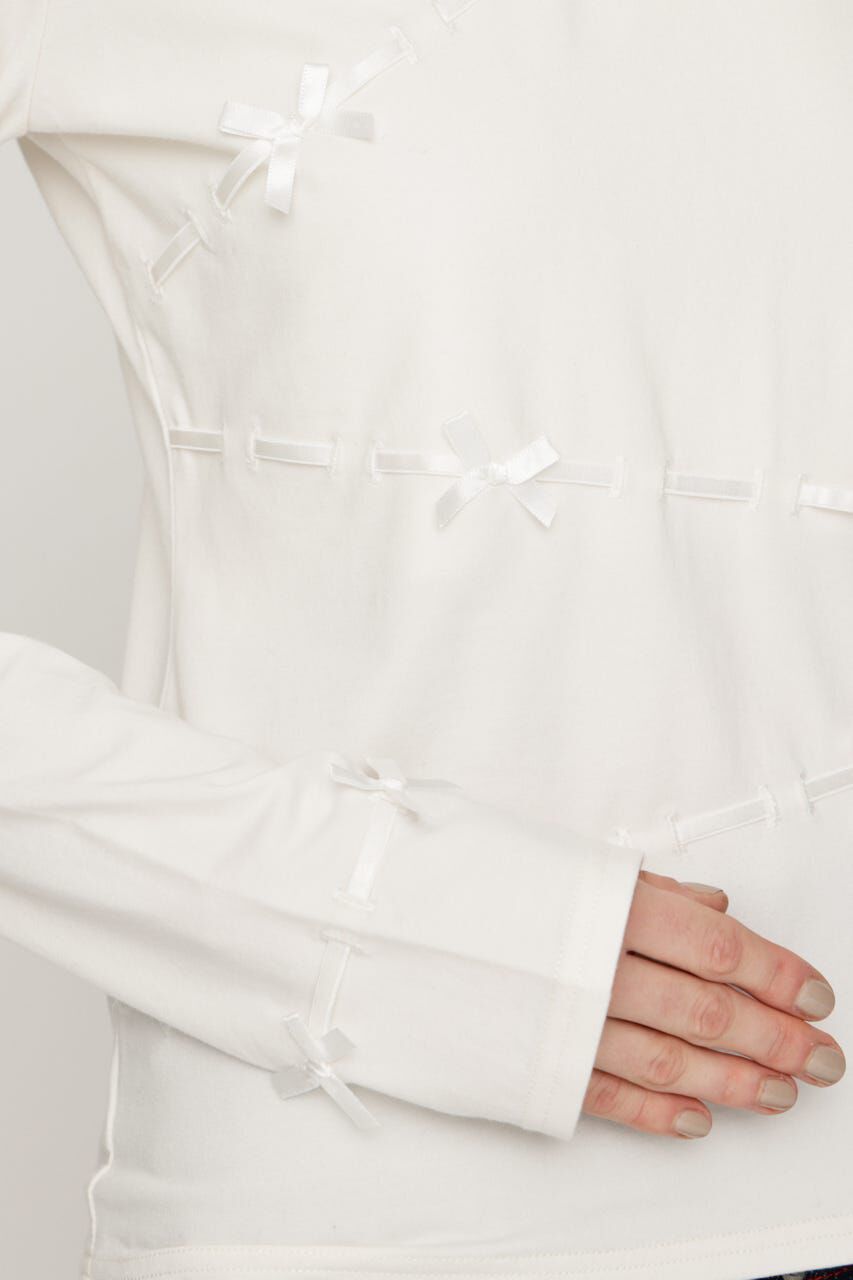 SLY「SWITCHING CUT トップス」|Tシャツ・カットソー|