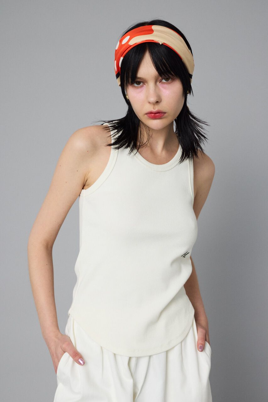 HeRIN.CYE「H tank top」|タンクトップ|WHT