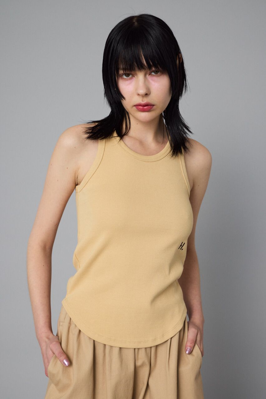 HeRIN.CYE「H tank top」|タンクトップ|BEG
