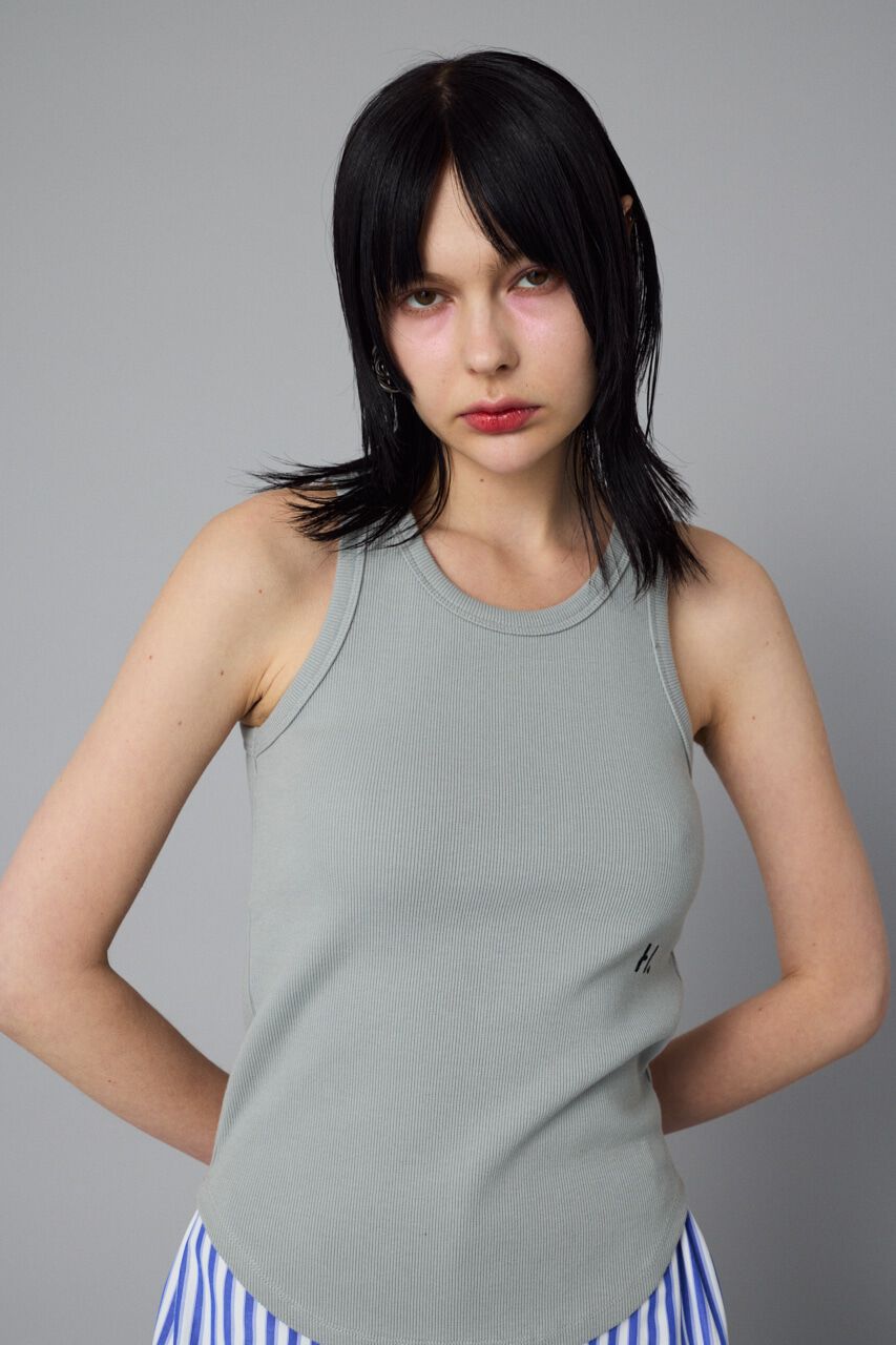 HeRIN.CYE「H tank top」|タンクトップ|GRY