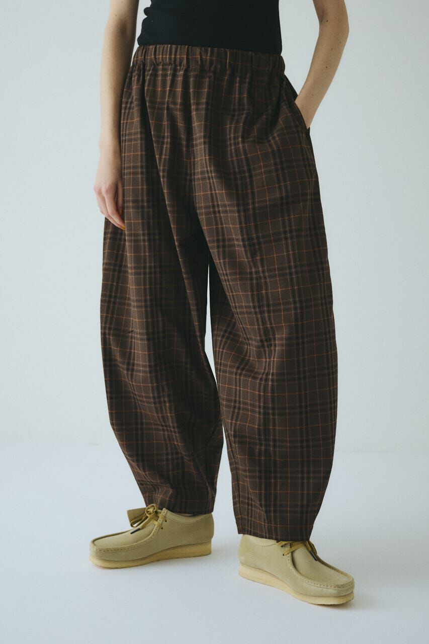 HeRIN.CYE「Cocoon easy pants」|その他|柄BRN5