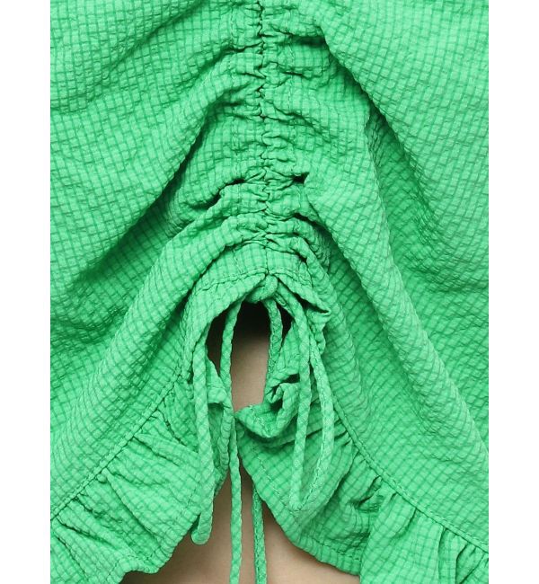 CALNAMUR「2WAY GATHER BL/2WAYギャザーブラウス」|シャツ・ブラウス|