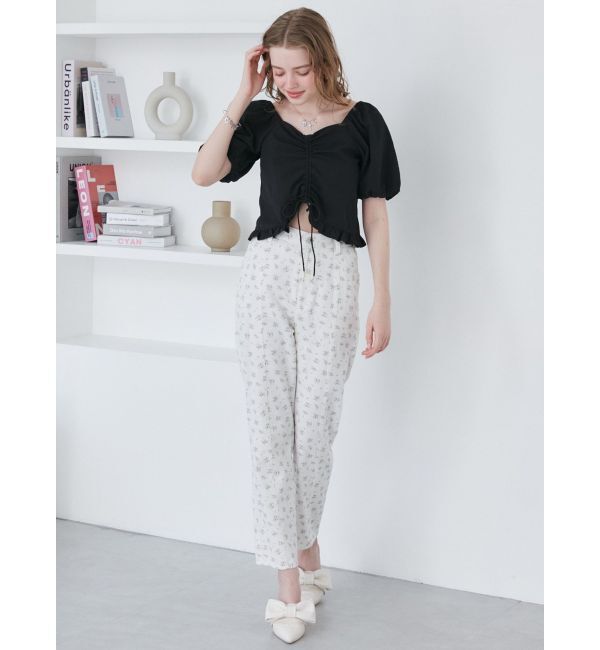 CALNAMUR「2WAY GATHER BL/2WAYギャザーブラウス」|シャツ・ブラウス|