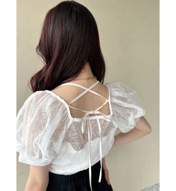 RESEXXY「スパンコールレースブラウス」|シャツ・ブラウス|