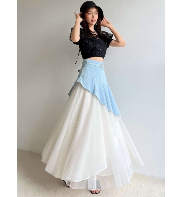 RESEXXY「スパンコールレースブラウス」|シャツ・ブラウス|