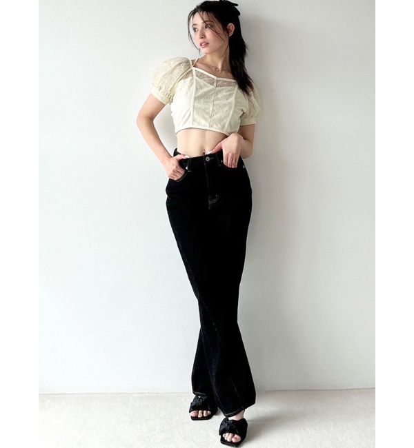 RESEXXY「スパンコールレースブラウス」|シャツ・ブラウス|