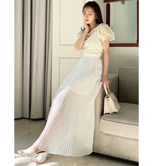 RESEXXY「スパンコールレースブラウス」|シャツ・ブラウス|