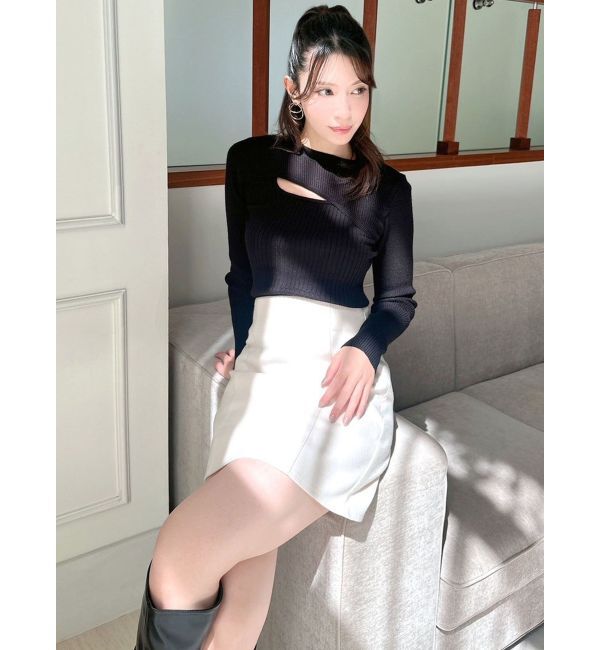 RESEXXY「ハイウエストミニスカート」|スカート|