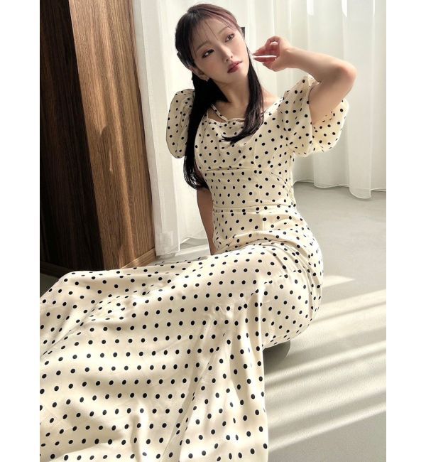 RESEXXY「バブルスリーブマーメイドワンピース」|ワンピース|