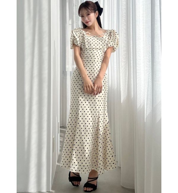 RESEXXY「バブルスリーブマーメイドワンピース」|ワンピース|