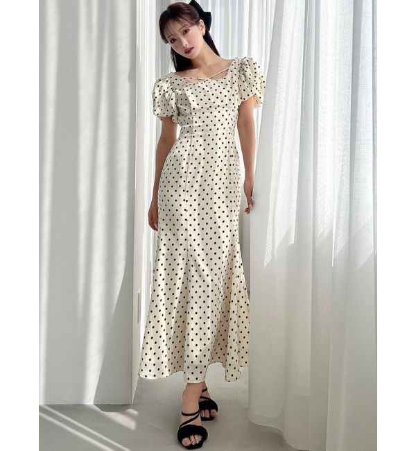 RESEXXY「バブルスリーブマーメイドワンピース」|ワンピース|