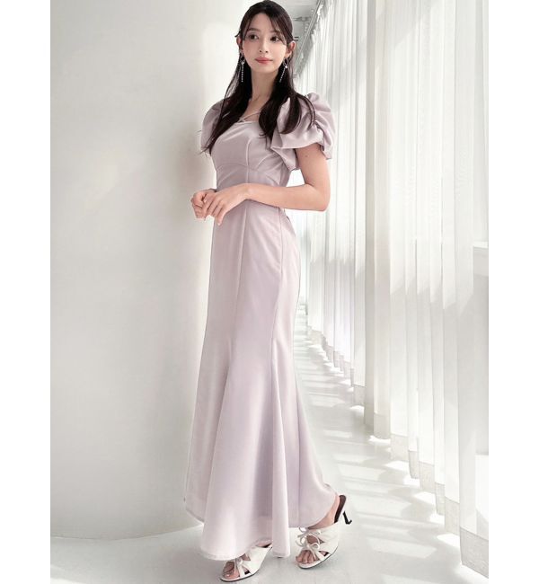 RESEXXY「バブルスリーブマーメイドワンピース」|ワンピース|