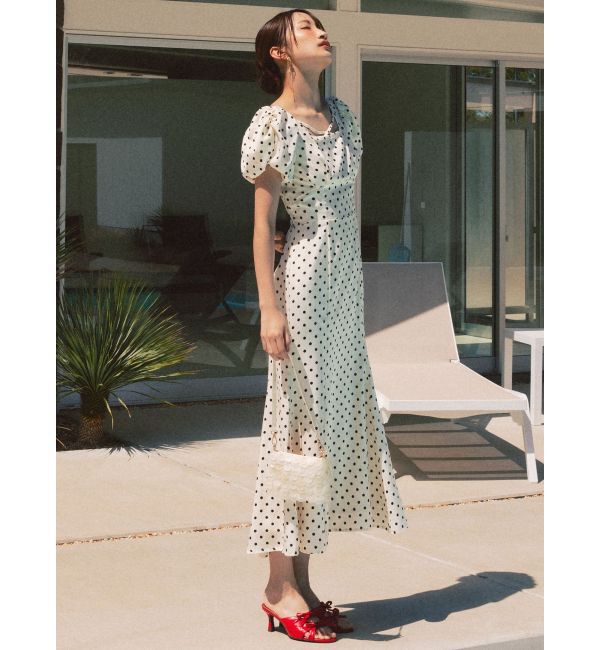 RESEXXY「バブルスリーブマーメイドワンピース」|ワンピース|