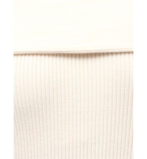 RESEXXY「オフショルプリーツニットミニワンピース」|ワンピース|