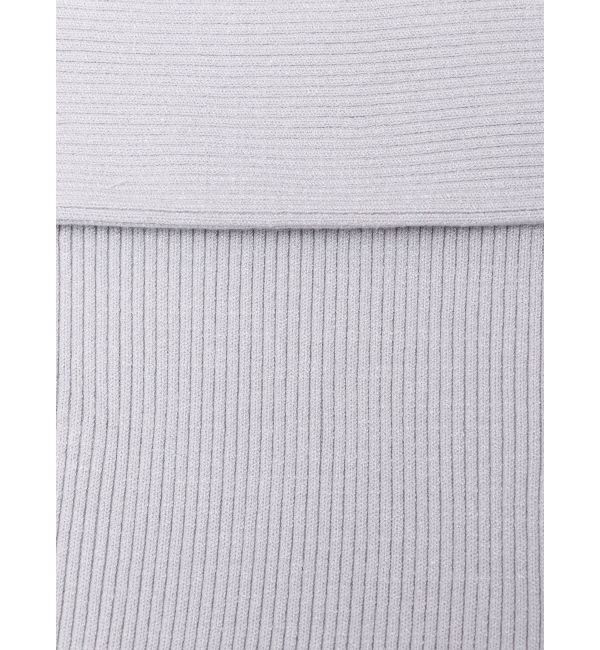 RESEXXY「オフショルプリーツニットミニワンピース」|ワンピース|