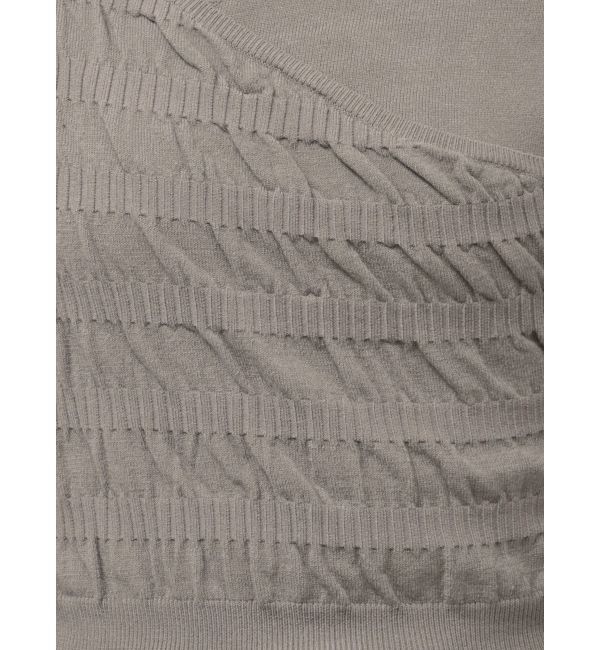 EMODA「アシンメトリークロスニット」|ニット・セーター|