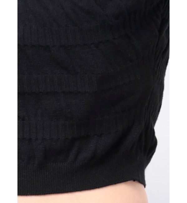 EMODA「アシンメトリークロスニット」|ニット・セーター|