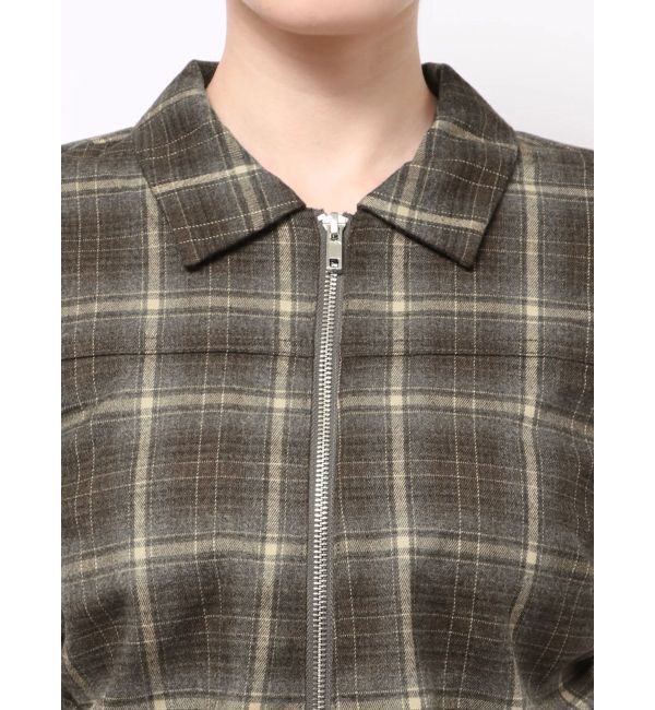 EMODA「ストリングリボンジップシャツトップ」|Tシャツ・カットソー|