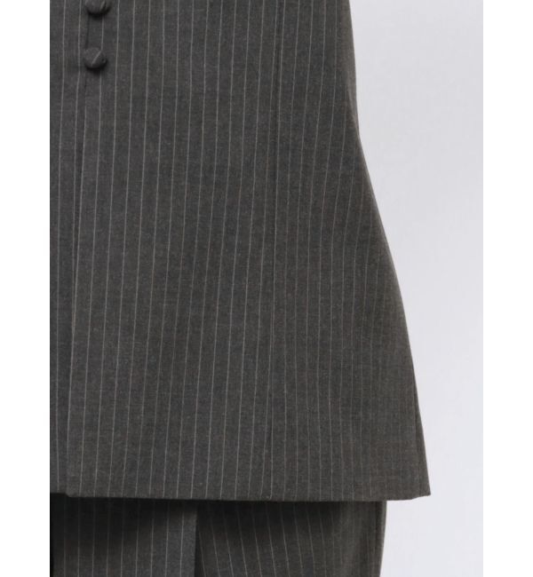 MERCURYDUO「【OUNNOUN】ロングビスチェトップス」|シャツ・ブラウス|