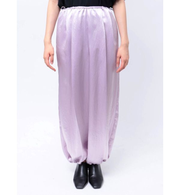 MERCURYDUO「【OUNNOUN】ドロストサテンリラックスパンツ」|その他|