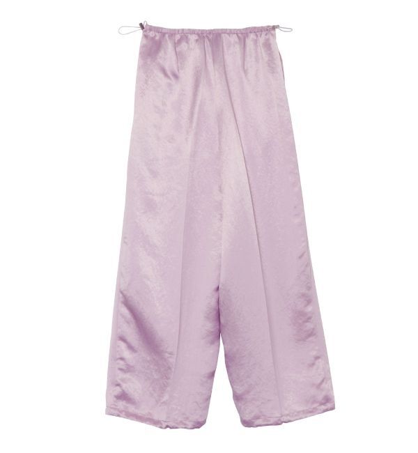 MERCURYDUO「【OUNNOUN】ドロストサテンリラックスパンツ」|その他|