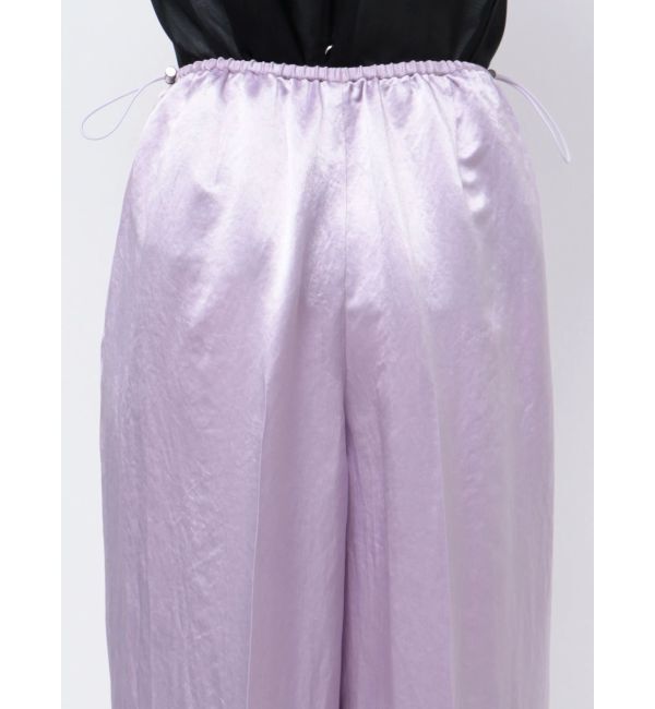 MERCURYDUO「【OUNNOUN】ドロストサテンリラックスパンツ」|その他|