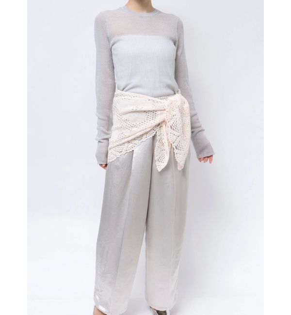 MERCURYDUO「【OUNNOUN】クロシェスカーフ」|バンダナ・スカーフ|