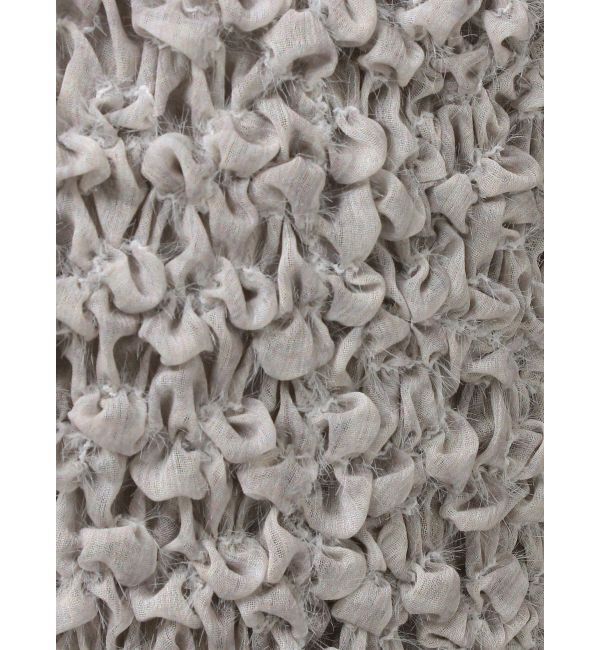 MERCURYDUO「【OUNNOUN】シュリンクシャーリングクロップドブラウス」|シャツ・ブラウス|