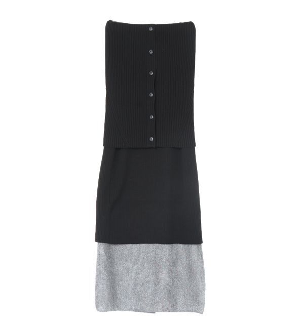 MERCURYDUO「【OUNNOUN】マルチWAYレイヤードスカート」|スカート|