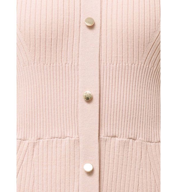 MERCURYDUO「ワイドリブスキッパーニットワンピース」|ワンピース|