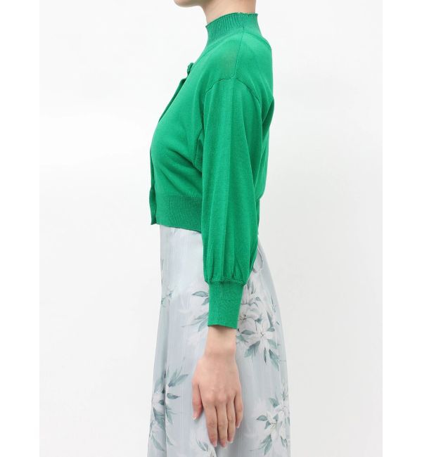 MERCURYDUO「2WAYシアーコンパクトカーディガン」|カーディガン|