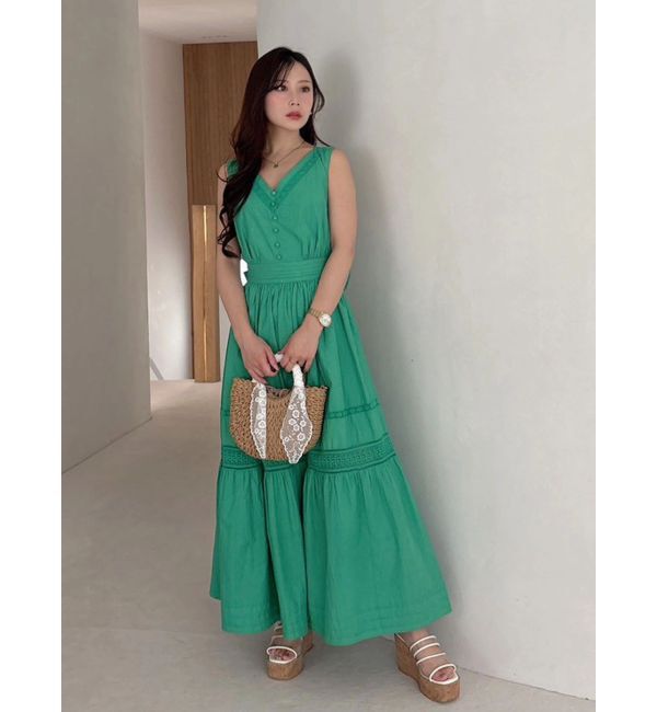 MERCURYDUO「ポプリンバックシャンワンピース」|ワンピース|