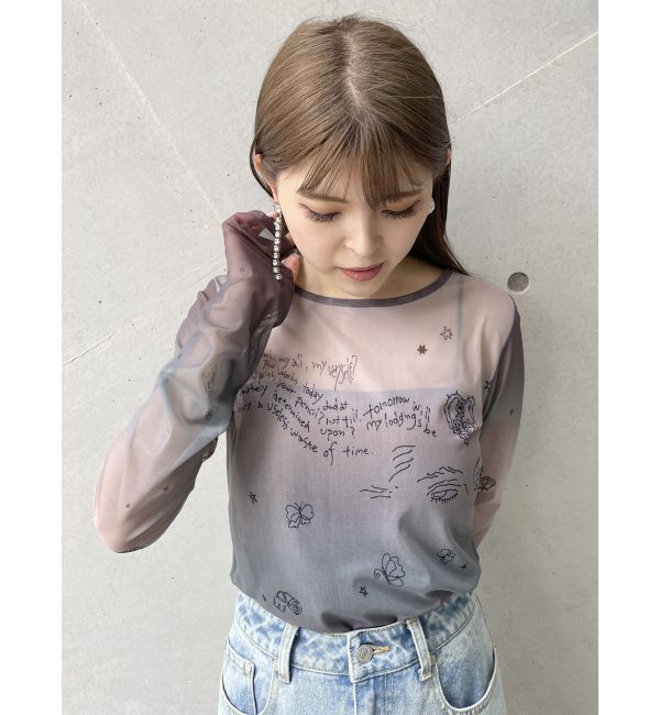 MURUA「オリジナルアートシアートップス」|Tシャツ・カットソー|