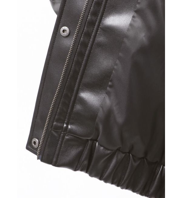 MURUA「2WAYカラーフェイクレザーブルゾン」|その他|