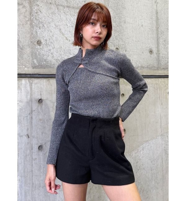 MURUA「チャイナタイトニット」|ニット・セーター|