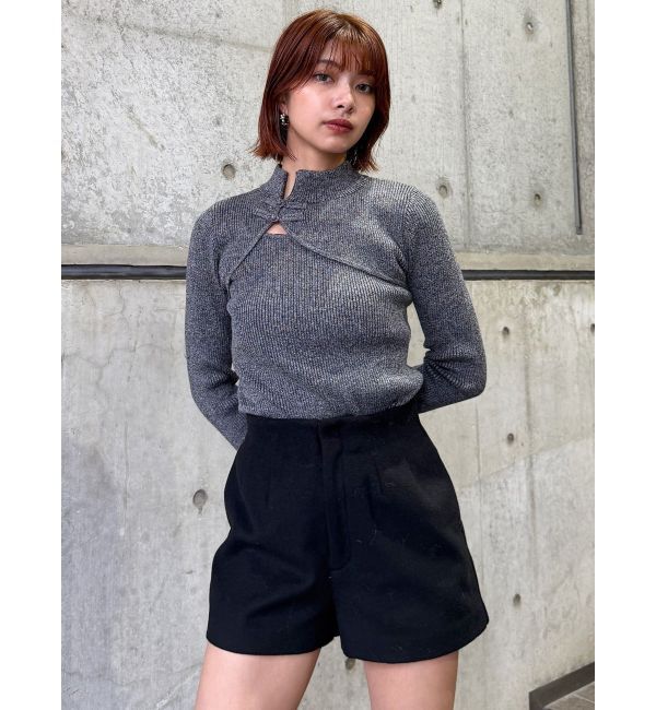 MURUA「チャイナタイトニット」|ニット・セーター|