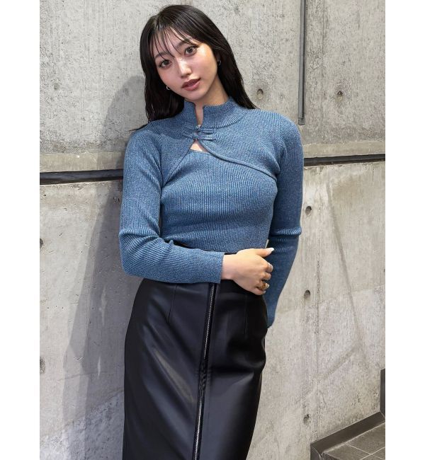 MURUA「チャイナタイトニット」|ニット・セーター|