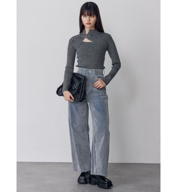 MURUA「チャイナタイトニット」|ニット・セーター|