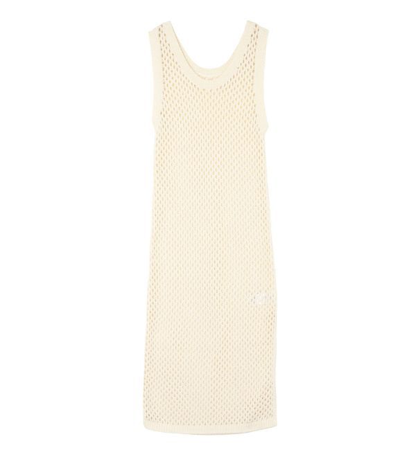 Ungrid「透かし編みニットワンピース」|ワンピース|