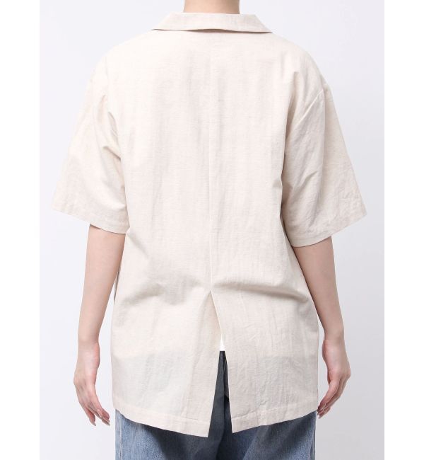 Ungrid「ハーフスリーブシャツジャケット」|シャツ・ブラウス|