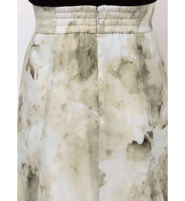 LAGUNAMOON「マーブライズドシアープリントスカート」|スカート|